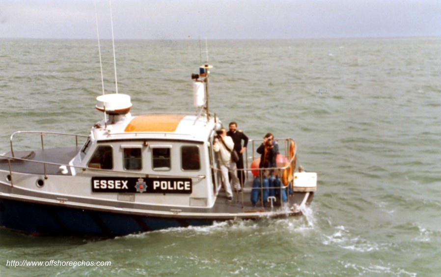 Essex Police boat